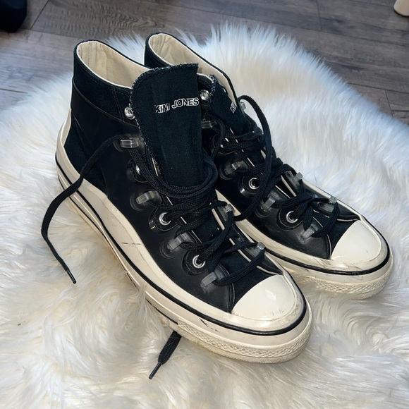 Converse  Chuck Taylor All Star 70 x Kim Jones Black/Egret 2021 - Picture 2 of 12